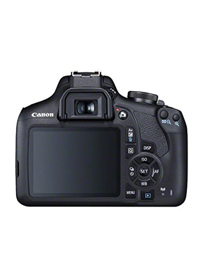 Canon EOS 2000D DSLR Camera With Lens Zoom EF-S 18-55mm 1:3.5-5.6 IS II 24.2MP, FULL HD LCD, Built-In Wi-Fi and NFC Black - Image 2