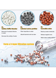 KASTWAVE 6 Packs Ionic Shower Head Beads, Ion Mineral Ball for Stone Shower Head, Hard Water Softening Filtration (3 Sets)  - Image 2