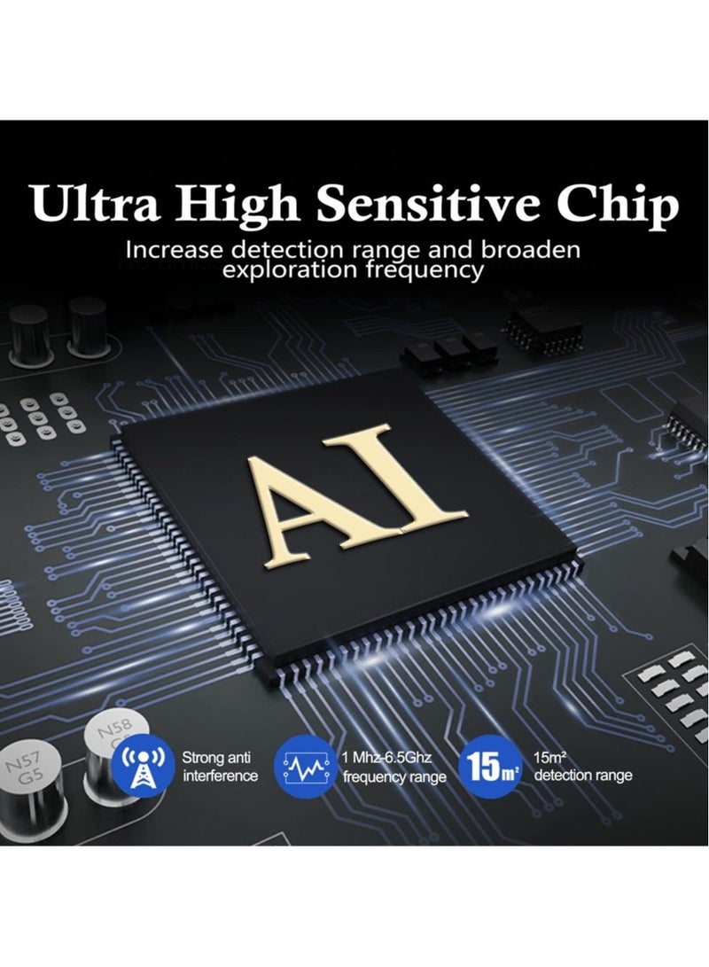 Captaintech Hidden Camera Detectors, Anti Spy Bug Sweeper, Bug Detector, Camera Detector, GPS Detector, Hidden Camera Finder for GPS Tracking, Radio Frequency Signal Detection - Image 5