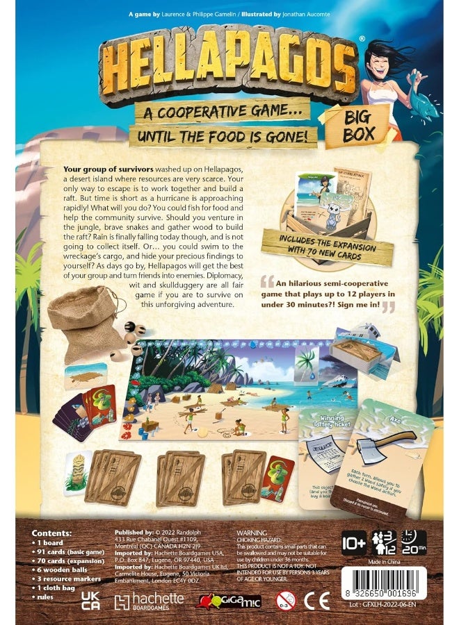 Gigamic جيغاميكس هيلاباغوس: صندوق كبير | لعبة جماعية تعاونية للمراهقين والبالغين - Image 2