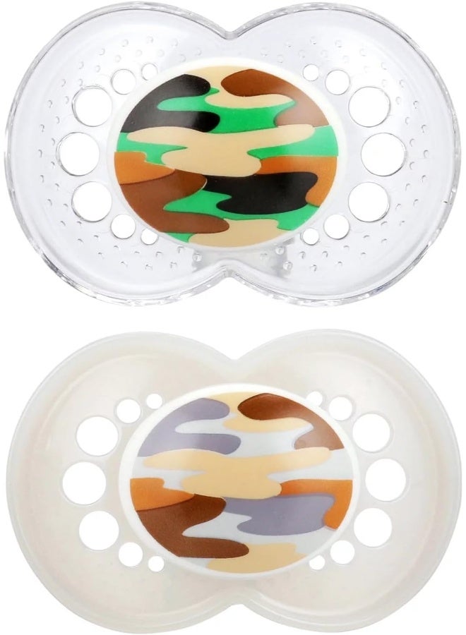 MAM My Little Farm Pacifier (2 Pack, 1 Pacifier Case), Baby Pacifiers 16 Plus Months, Unisex Pacifier, Best Pacifiers for Breastfed Babies - Image 2