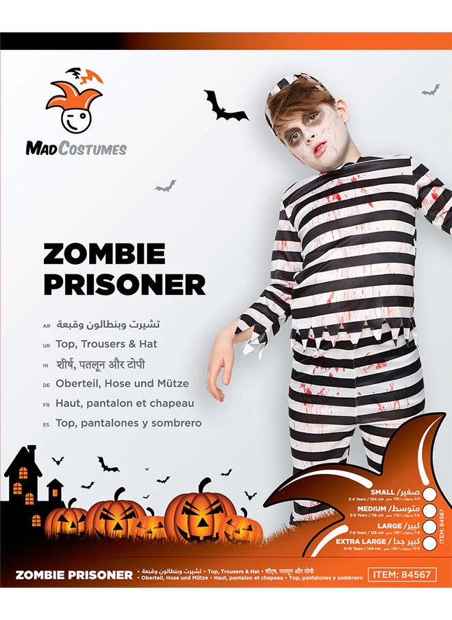Mad Costumes Zombie Prisoner Kids Costume  - Image 5