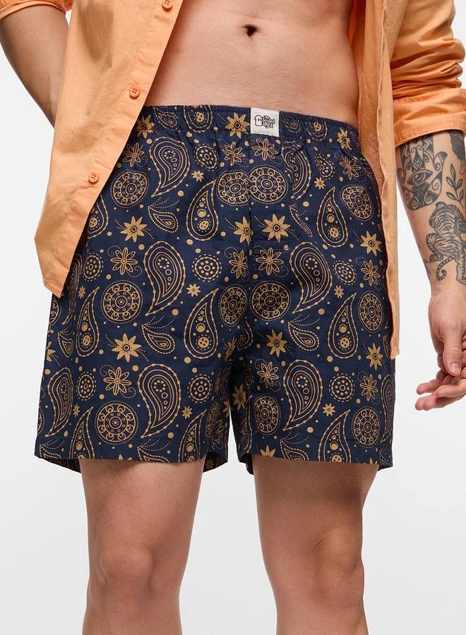 ذا سوليد ستور شورت بوكسر بطبعة بيزلي