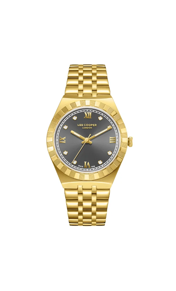 لي كوبر Women's Metal Analog Watch LC08059.160 - 35 mm