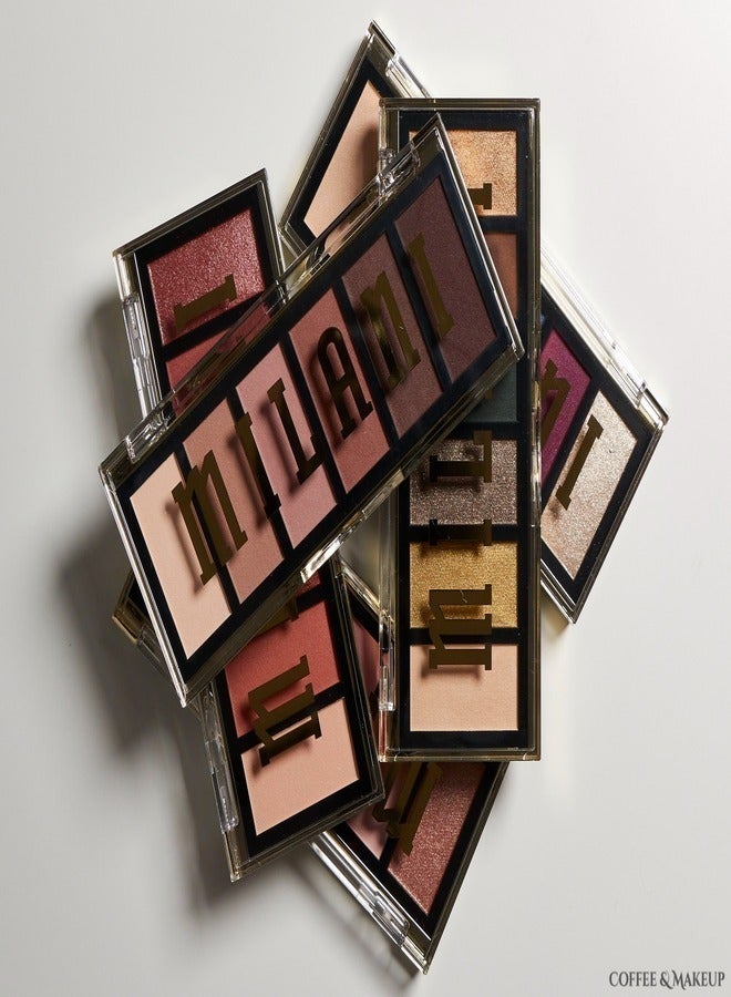 Milani Most Wanted Eyeshadow Palette – 120 Outlaw Olive | 6 Highly Pigmented Shades, Blendable Matte and Shimmer Finishes, Long-Lasting, Travel-Friendly, Vegan & Cruelty-Free - Image 5
