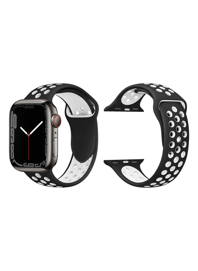 بيرفيي 3 قطع لتبديل سوار الساعة لساعة Apple Watch بأحجام 41/40/38 ملم من السلسلة 8/7/6/5/4/SE. - Image 2