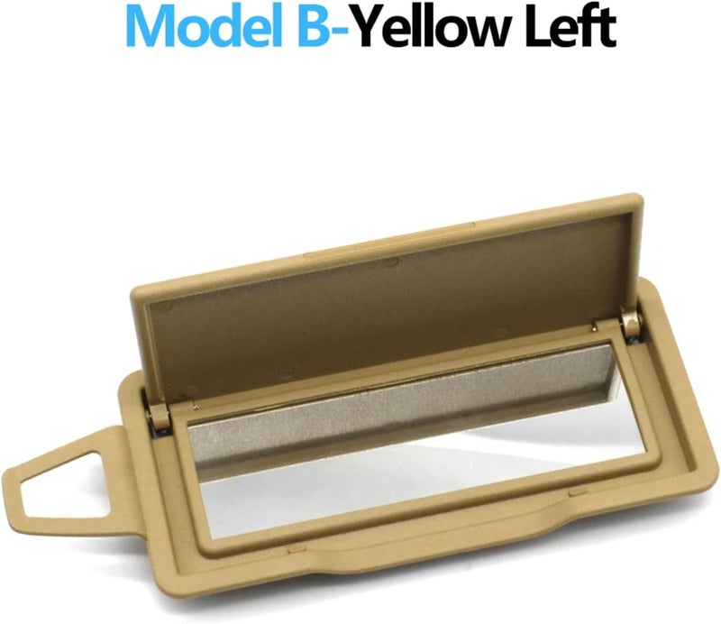 Wivplex Car Sun Shade Visor Mirror Cover for Mercedes-Benz - Image 2