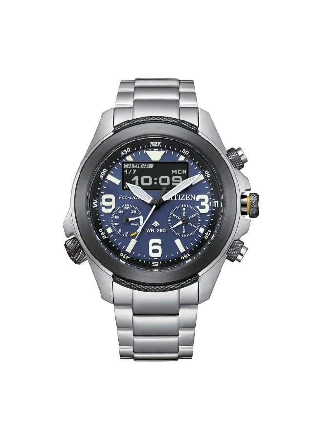 CITIZEN Men's Stainless Steel Strap Analog Watch JV1006-51L - 44 mm