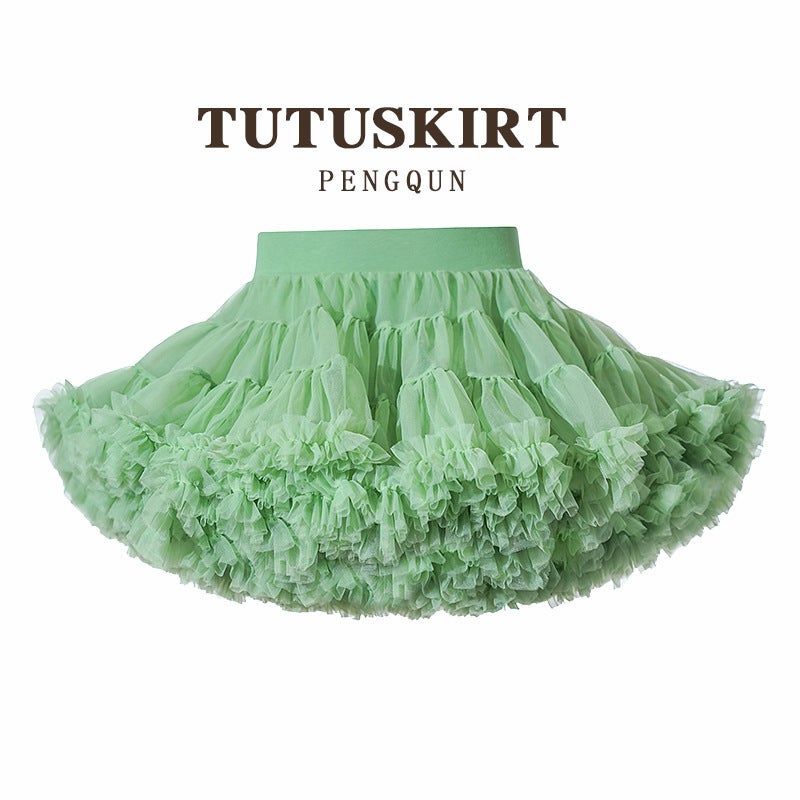 Children'S Tutu Skirt Girls Skirt Tutu Skirt Baby Princess Skirt Mesh Skirt Dance Tutu Skirt - Image 2