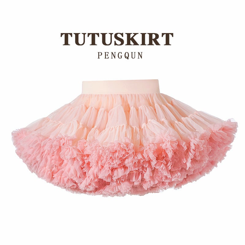 Children'S Tutu Skirt Girls Skirt Tutu Skirt Baby Princess Skirt Mesh Skirt Dance Tutu Skirt - Image 3