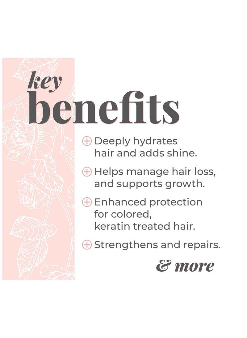 Best Life Best Life Moroccan Argan Oil Hair Shampoo for Dull Dry Frizzy Hair 300 Ml Moisturize Strengthen Curly and Wavy Hair  - Image 4