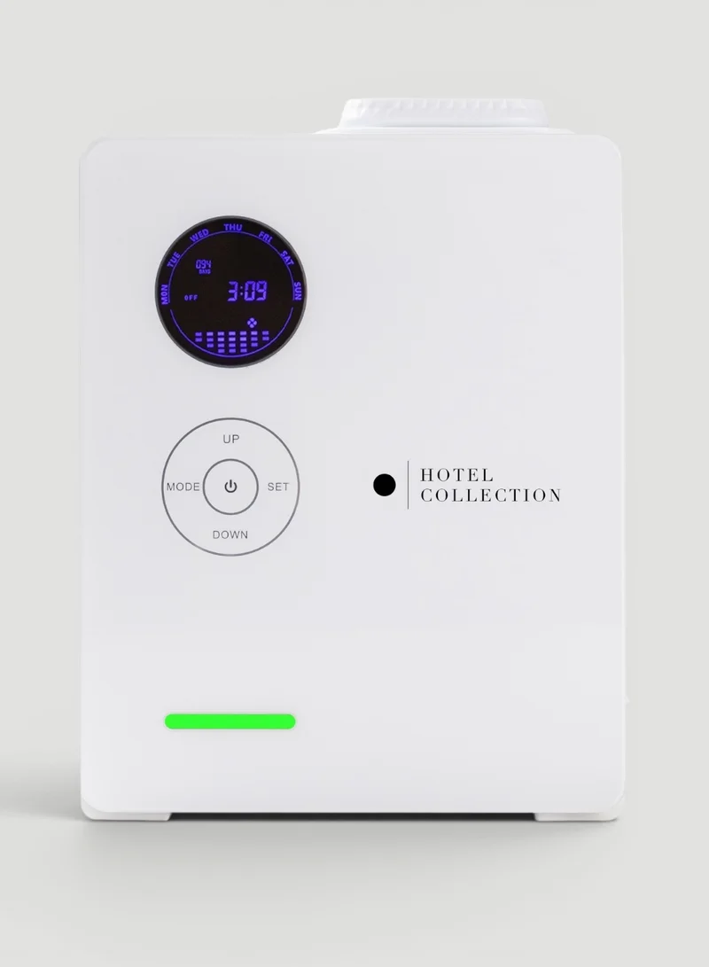 Hotel Collection Hotel Collection Penthouse Scent Diffuser Advanced Atomization Technology, Programmable Timer, Secure Fragrance Lock, Waterless and Heatless, Cold Air Diffusion Built-in Fan Safe for Everyone 1,200 sq ft - White