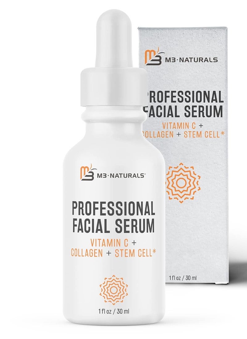 M3 Naturals - Vitamin C Face Serum - Anti Aging Dark Spot Remover and Vitamin C Serum | Hydrate with Vitamin C Serum for Face, Facial Serum Infused with Vitamin C Oil - Ultimate Serum for Face Care by M3 Naturals - Image 1
