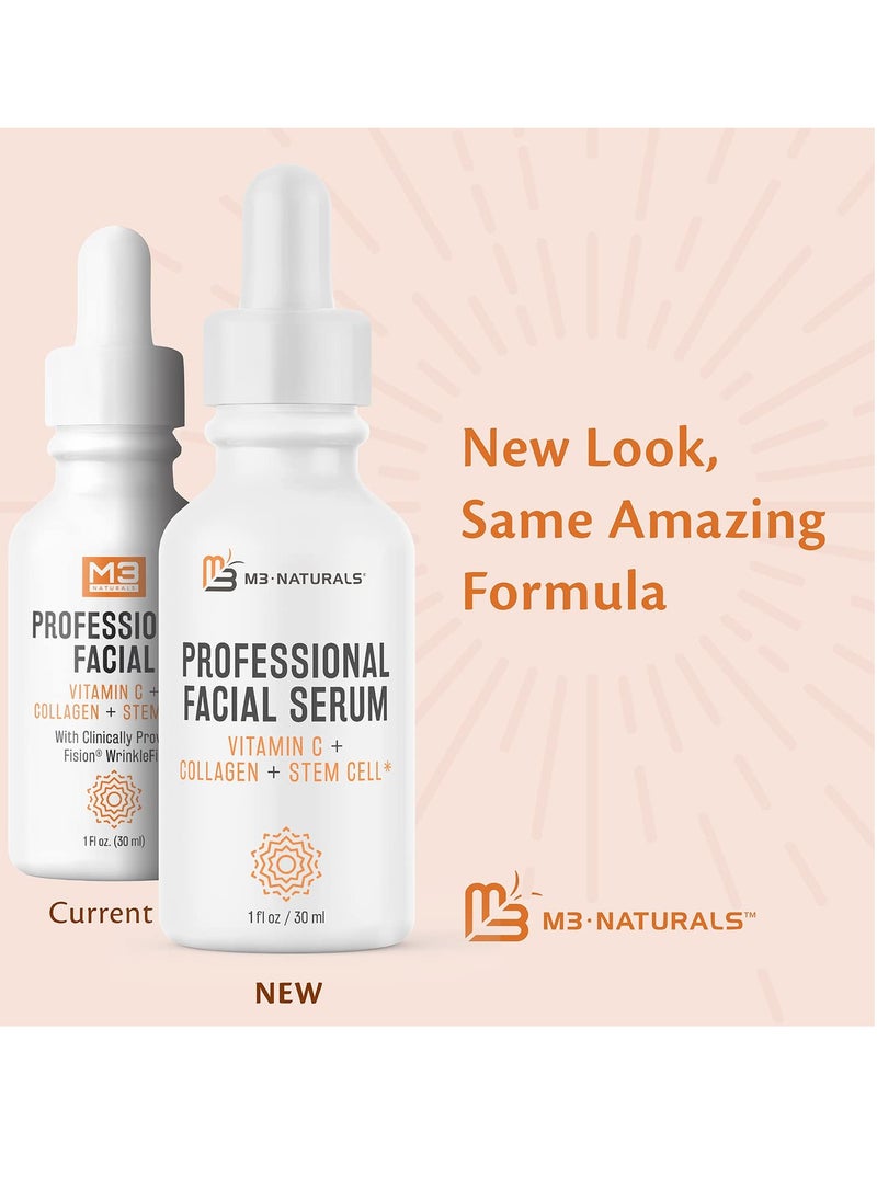 M3 Naturals - Vitamin C Face Serum - Anti Aging Dark Spot Remover and Vitamin C Serum | Hydrate with Vitamin C Serum for Face, Facial Serum Infused with Vitamin C Oil - Ultimate Serum for Face Care by M3 Naturals - Image 1