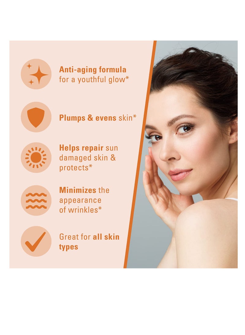 M3 Naturals - Vitamin C Face Serum - Anti Aging Dark Spot Remover and Vitamin C Serum | Hydrate with Vitamin C Serum for Face, Facial Serum Infused with Vitamin C Oil - Ultimate Serum for Face Care by M3 Naturals - Image 1