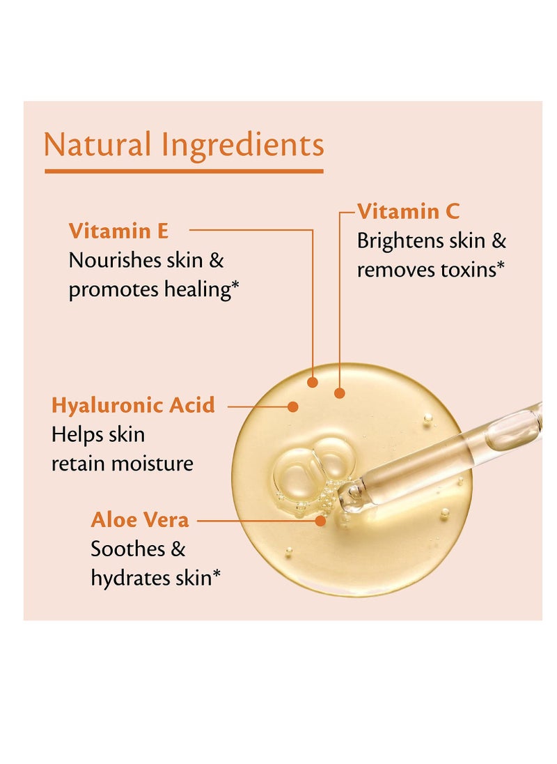 M3 Naturals - Vitamin C Face Serum - Anti Aging Dark Spot Remover and Vitamin C Serum | Hydrate with Vitamin C Serum for Face, Facial Serum Infused with Vitamin C Oil - Ultimate Serum for Face Care by M3 Naturals - Image 1
