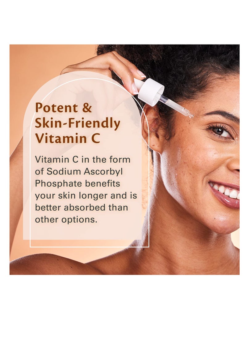 M3 Naturals - Vitamin C Face Serum - Anti Aging Dark Spot Remover and Vitamin C Serum | Hydrate with Vitamin C Serum for Face, Facial Serum Infused with Vitamin C Oil - Ultimate Serum for Face Care by M3 Naturals - Image 1