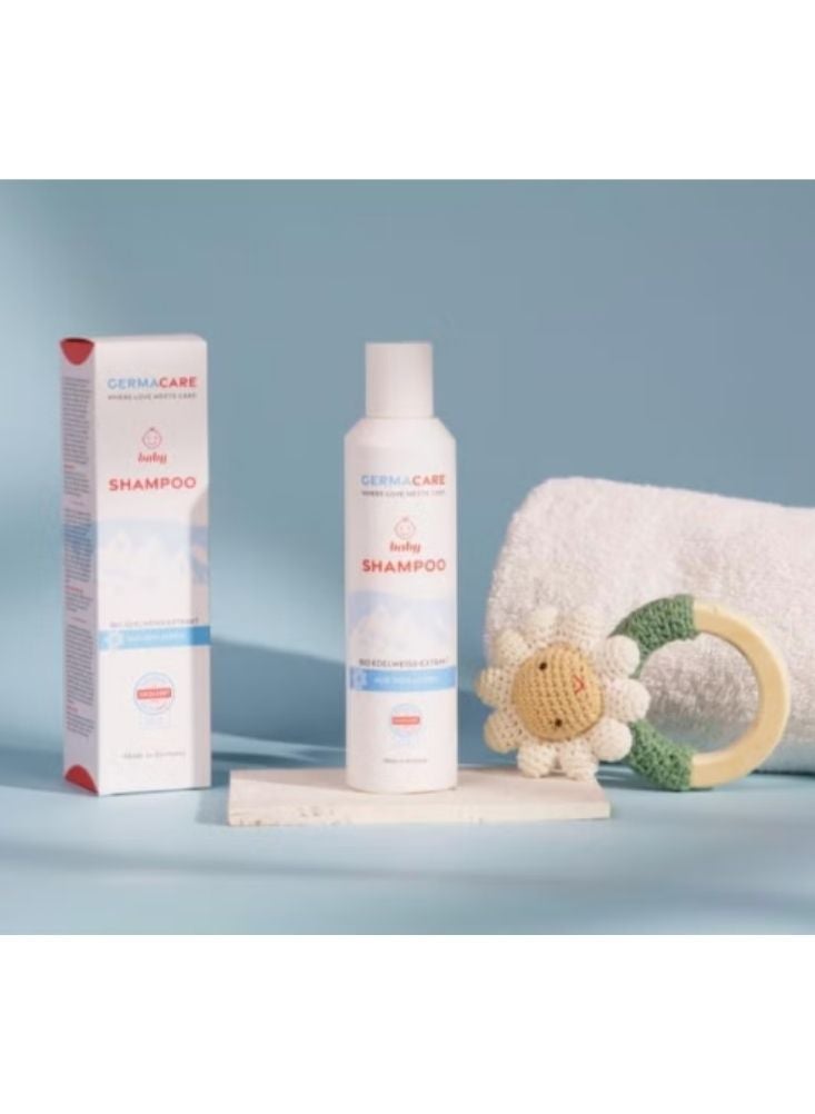 Germacare Baby Shampoo with Edelweiss Extract – Gentle Hair Care Made in Germany - Image 4