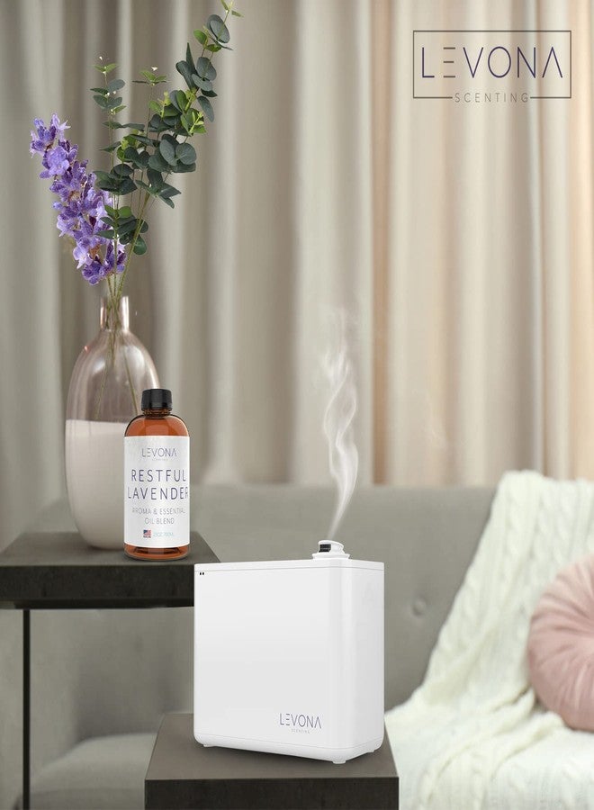 LEVONA SCENT زيوت عطرية نقية من ليفونا سينتس لأجهزة التبخير المنزلي - زيت اللافندر العطري الهادئ هو مزيج زهري من الأوكالبتوس والبرغموت واللافندر - زيت معطر - Image 3