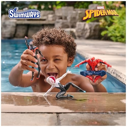 SwimWays Marvel SpiderMan Dive Character 3Pack Swimming Pool Accessories Kids Pool Toy Spiderman Toys Weighted Figures Marvel Pool Party Favors Games for Kids Ages 5 Up - Image 5