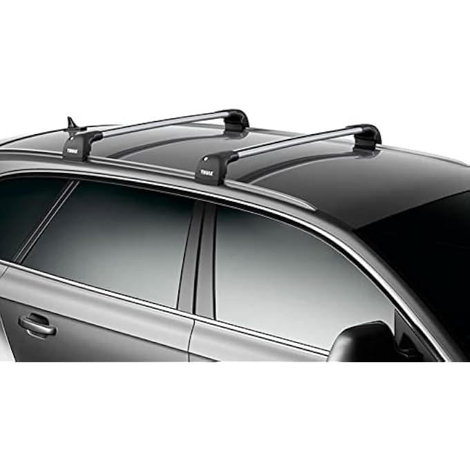 THULE AeroBlade Edge Flush Mount Rack (1-Bar), Small, Silver - Image 2