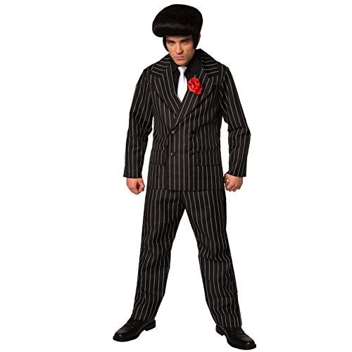 Morph 1920 Gangster Costume For Men, Roaring 20s Costume for Men, Great Gatsby Attire, Large - Image 1