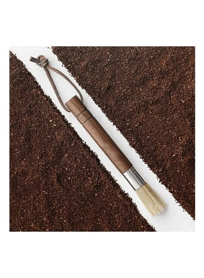Jarrah Manual Coffee Grinder Cleaning Brush Wooden Handle Coffee Grinder Brush for Burr Grinder and Coffee Tools - Image 3