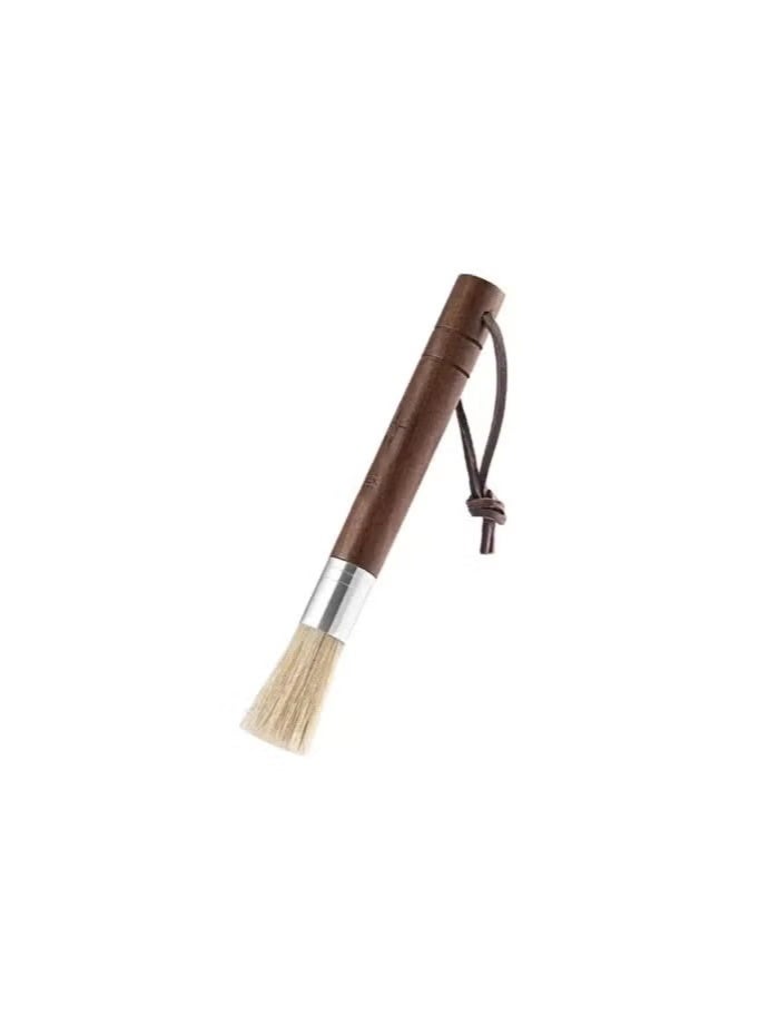 Jarrah Manual Coffee Grinder Cleaning Brush Wooden Handle Coffee Grinder Brush for Burr Grinder and Coffee Tools - Image 1