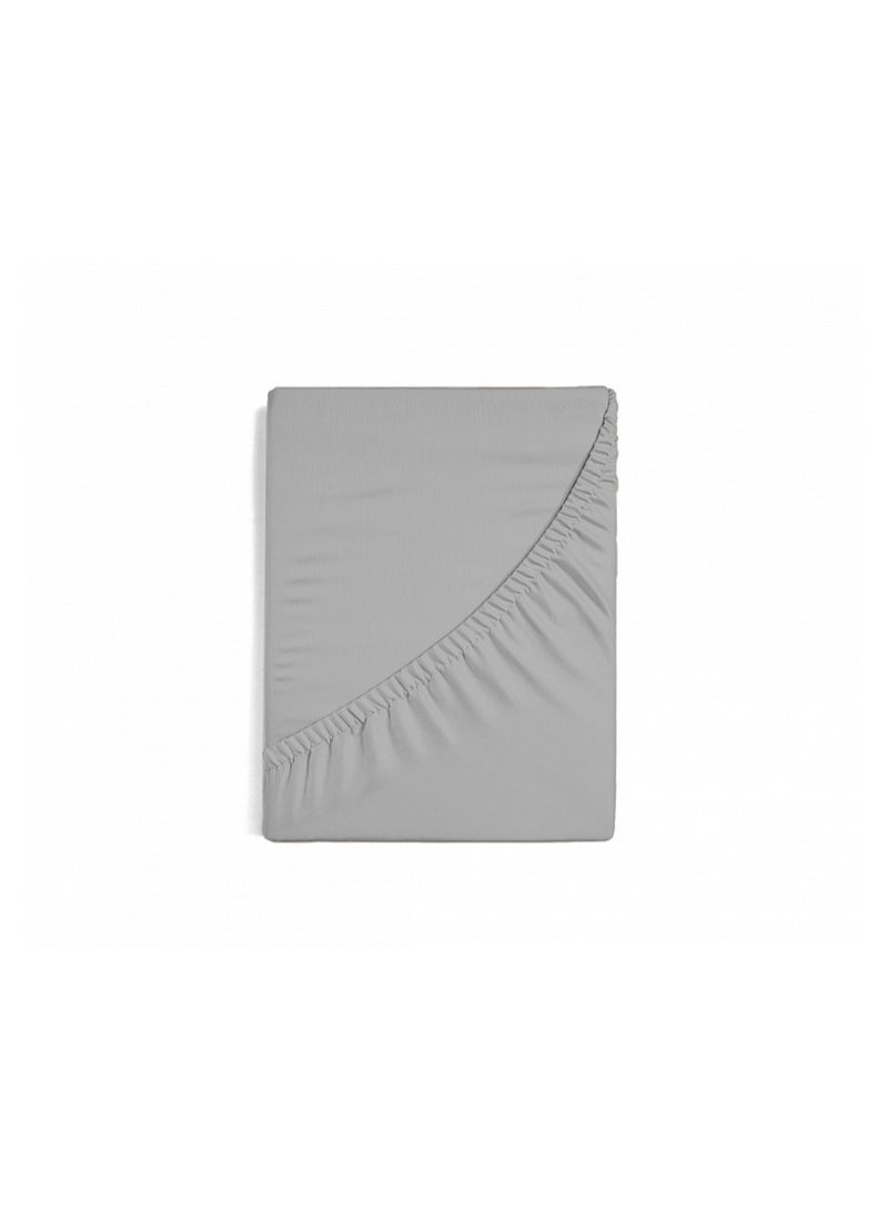 ريلاكس طقم ملايات باستك ناعمة الملمس - رمادي  - Image 1