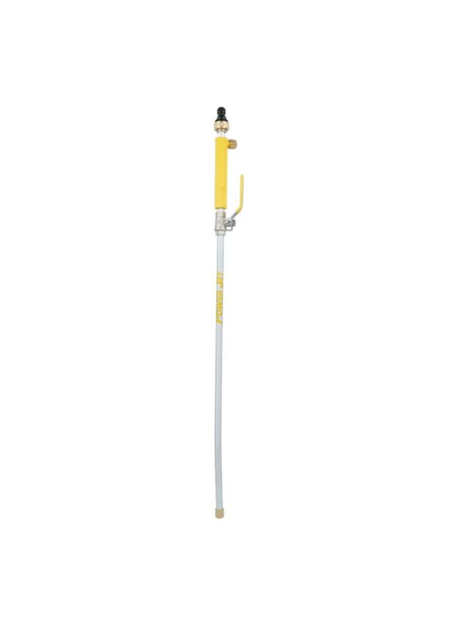 BLOOM Stainless Steel Power Washer Watering Wand Silver and Yellow 88497-6 - Image 1