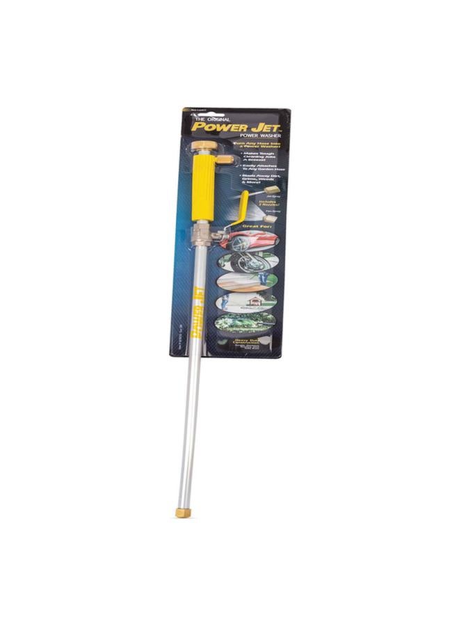 BLOOM Stainless Steel Power Washer Watering Wand Silver and Yellow 88497-6 - Image 3