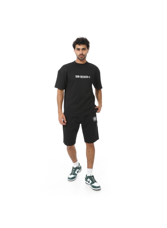 Caesar Men's two-piece set, shorts and a T-shirt  - Image 1