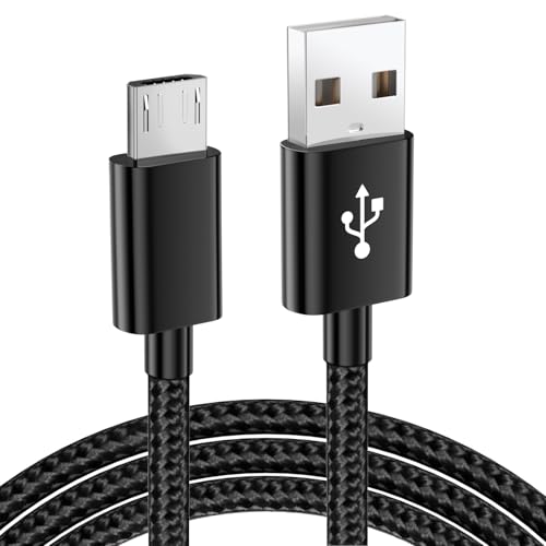 SCOVEE PS4 Controller Charger Cable for Xbox One Controller,Micro USB Cable PS4 Charger Cord for Sony PlayStation 4 DualShock,PS 4 Slim Pro Game Consoles,Braided Micro B Charging Wire for Xbox One S X 6ft - Image 1