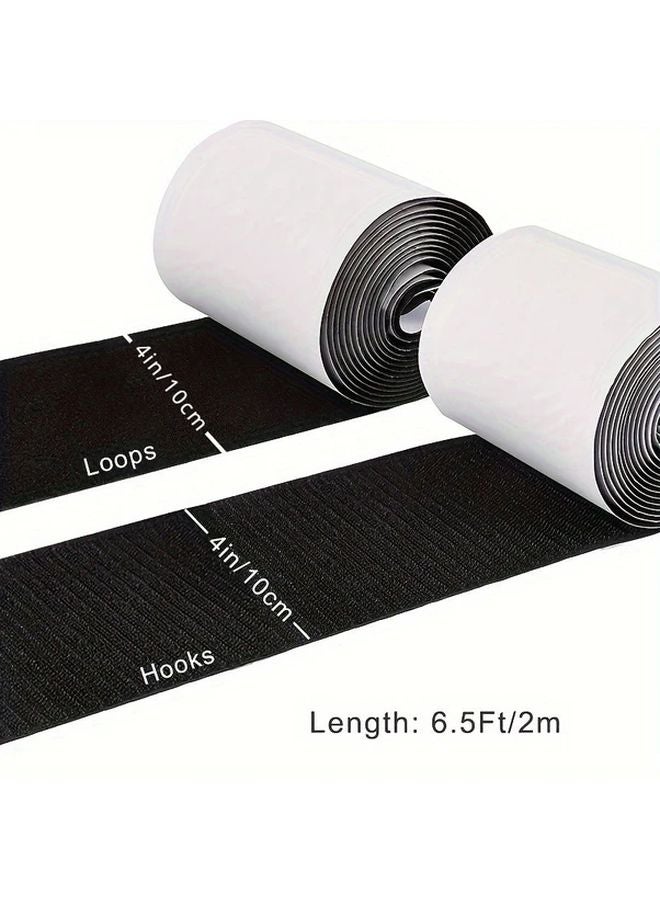 2 Rolls 4in X 6.5ft Non Slip Couch Cushion Grip Tape Anti Slip Pads Heavy Duty Adhesive Strips - Image 5