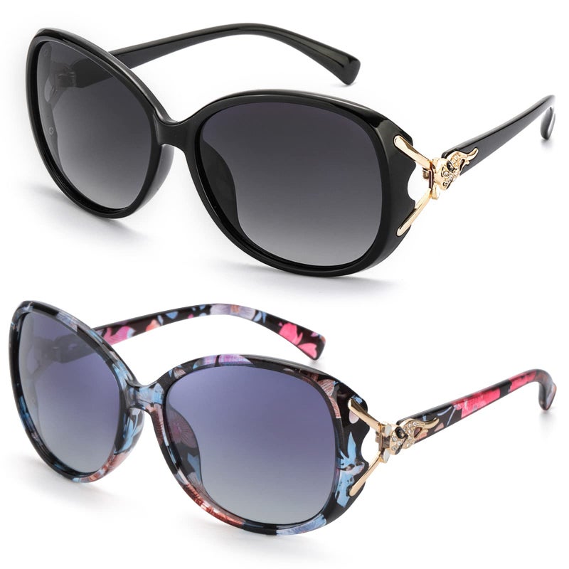 FIMILU Sunglasses for Women Trendy Polarized Sunglasses Oversized Big Sun Glasses Ladies Shades UV Protection - Image 1