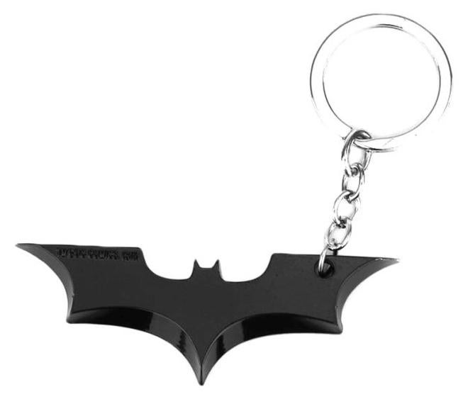 باتمان سلسلة مفاتيح بتصميم شعار باتمان أسود - Image 1