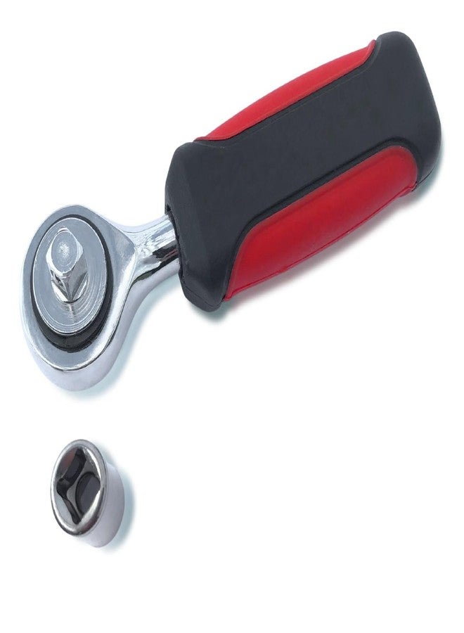 Apollo Tools 13-piece ¼ Inch Drive Metric Socket Set, Includes ¼ Inch Easy Reverse-Switch Ratchet Handle and 12 Most-Used Sockets in Compact, Clear Lid Case- DT5023 - Image 5