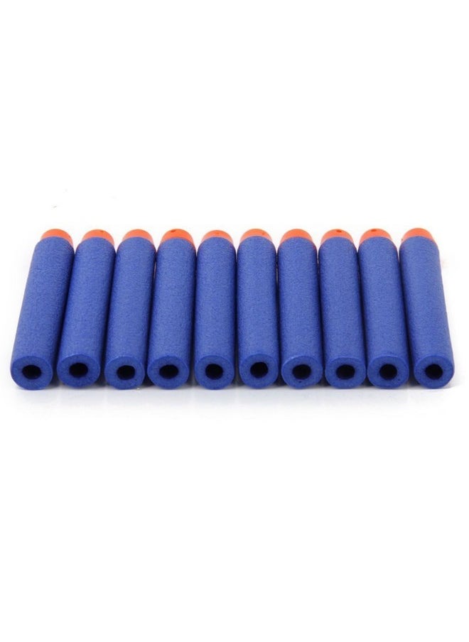 JERN Toy Bullet Foam Dart Bullets for Nerf N-Strike Elite Guns, Blue (Pack of 50)