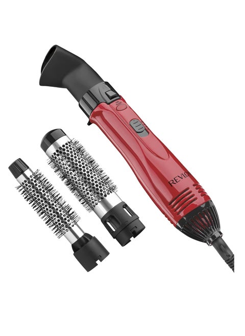 Revlon 1200W Perfect Style Hot Air Kit | Style, Curl, and Volumize, 3 Piece Set