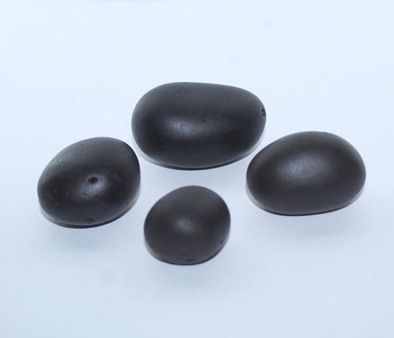 GangTarang Shaligram Shila | Nepal Gandaki River Saligram Stone (Black; Two Inch) - Image 2