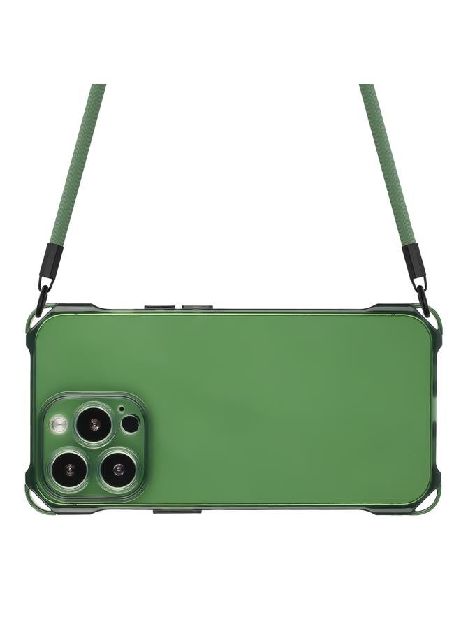 S-TOP Case For iPhone 13 Pro Max Four-corner Shockproof TPU Phone Case with Lanyard - Image 3