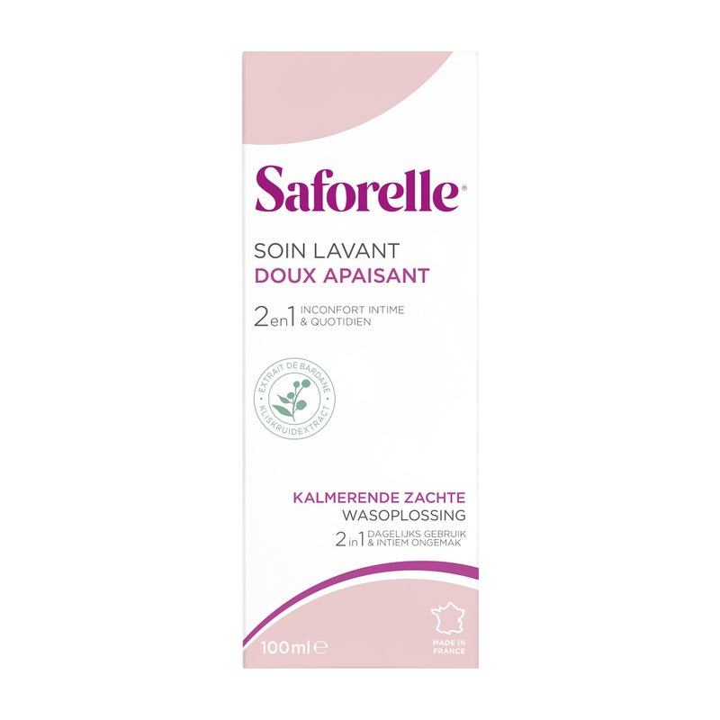 Saforelle سافوريل للعناية بالتنظيف اللطيف 100 مل - Image 3