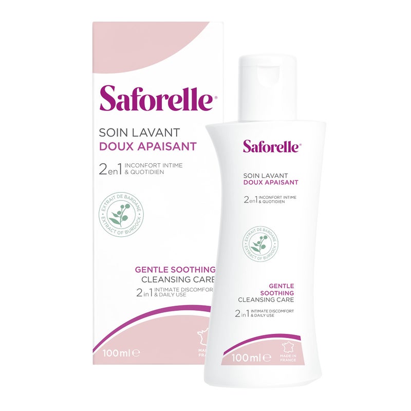 Saforelle سافوريل للعناية بالتنظيف اللطيف 100 مل - Image 2