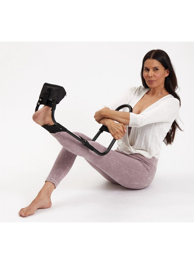 IdealStretch IdealStretch Original - Hamstring, Lower Back & Calf Stretcher - Pain Relief & Deep Knee Extension - Flexibility Tool with Instruction Card & Wedge Combo - Image 2