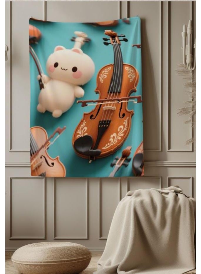 general Baby and children's cartoon flannel thin blanket (warm and comfortable, suitable for sleep, game use) 70cm*100cm - Image 4