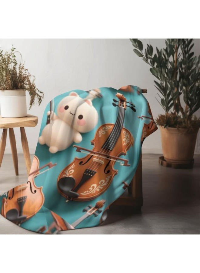 general Baby and children's cartoon flannel thin blanket (warm and comfortable, suitable for sleep, game use) 70cm*100cm - Image 5