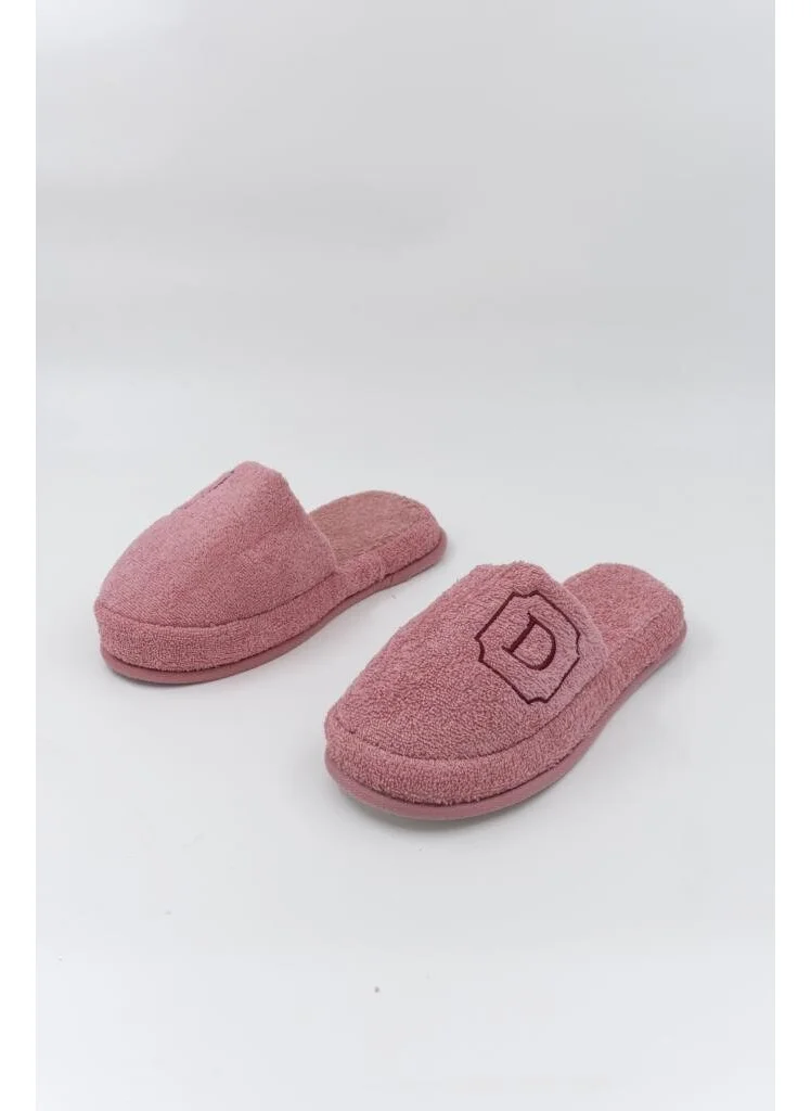 Ender Home D Letter Towel Bathroom Home Hotel Maternity Slippers Thick Sole Slippers