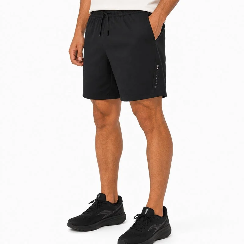 Anta black TRN Men's Knit Shorts for Men | Best Price UAE