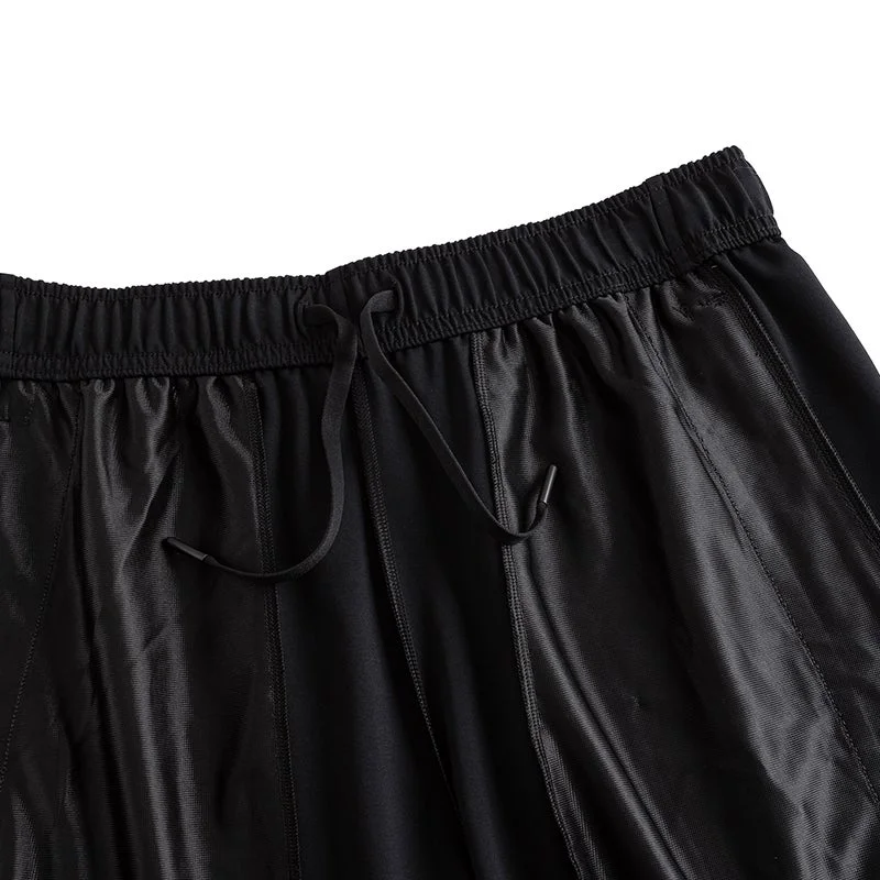 Anta black TRN Men's Knit Shorts for Men | Best Price UAE