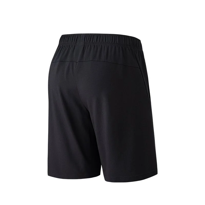 Anta black TRN Men's Knit Shorts for Men | Best Price UAE